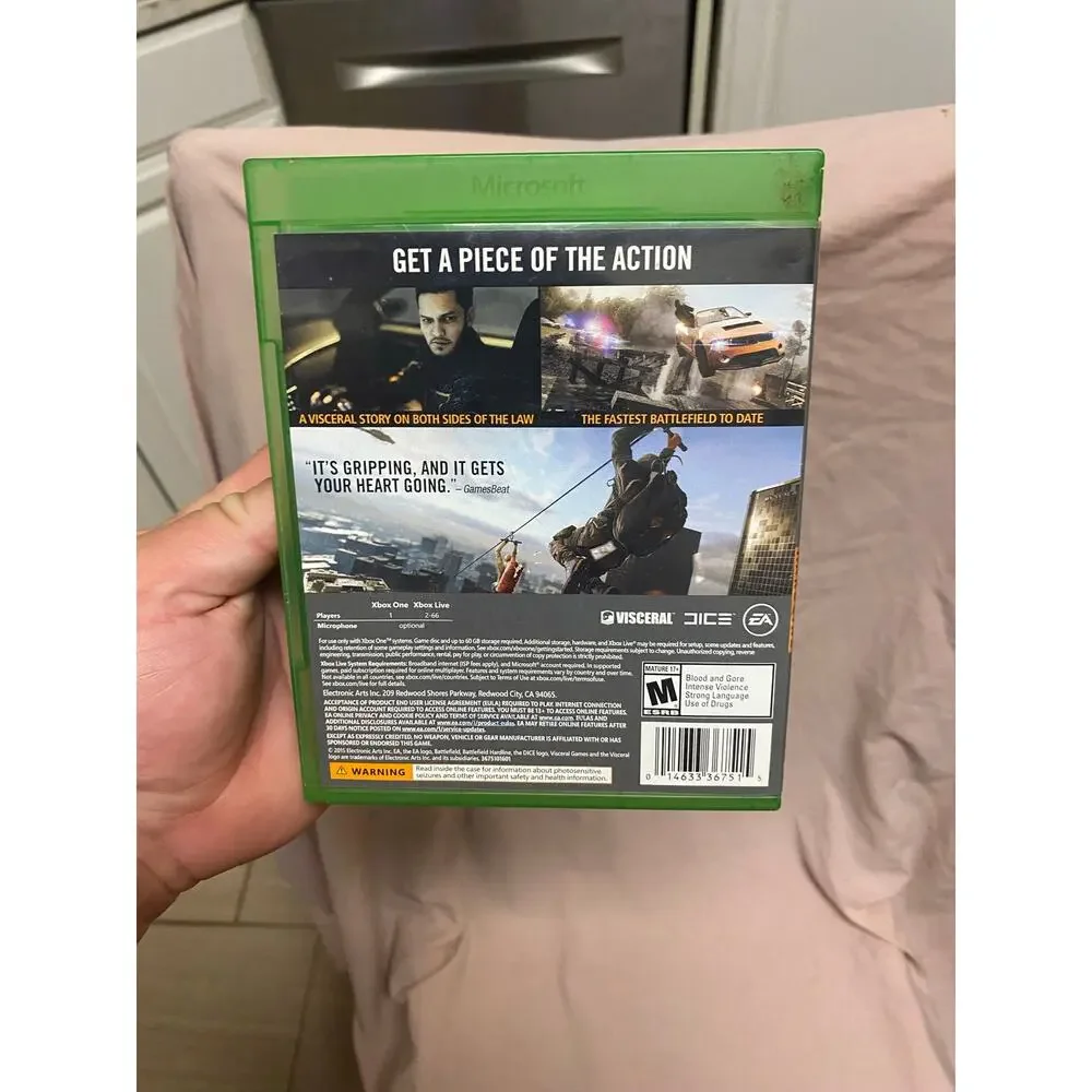 Battlefield Hardline (Microsoft Xbox One, 2015)